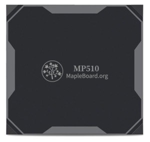 MP510-80 MapleClaw 黑色切角方形機身頂視圖